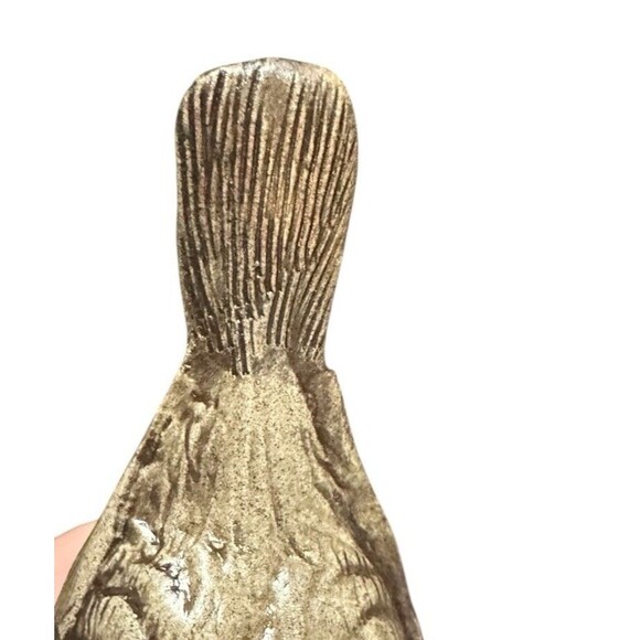 POOLE POTTERY STONEWARE BIRD - BLUE TIT ON MUSHROOM - Picture 16 of 16